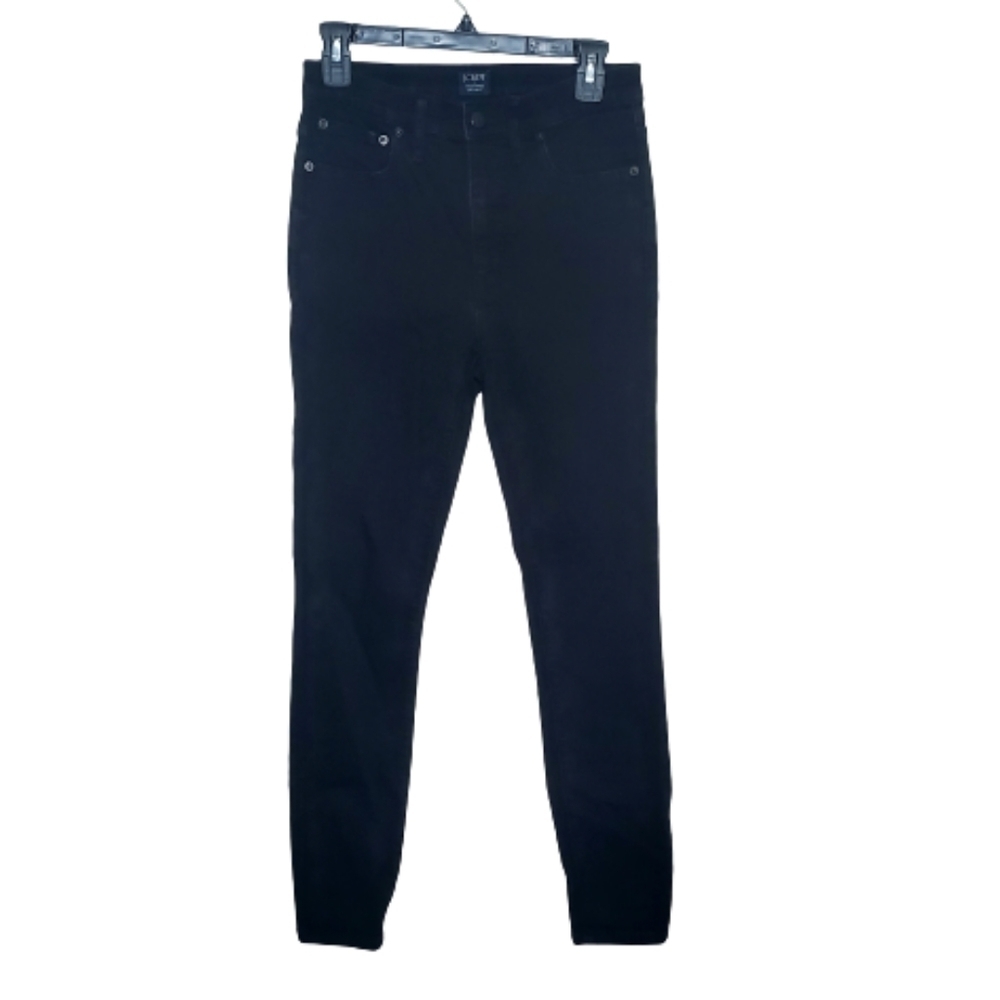 J. Crew Factory High-Rise Skinny Black Jean